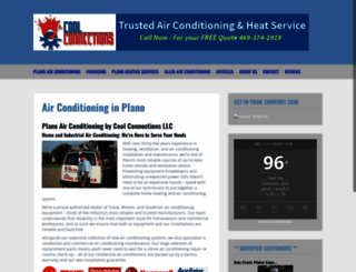 plano-airconditioning.net screenshot