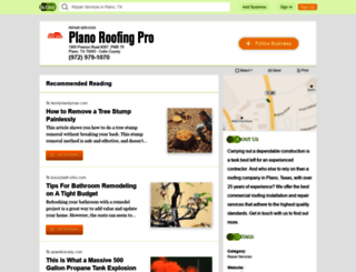 plano-roofing-pro.hub.biz screenshot