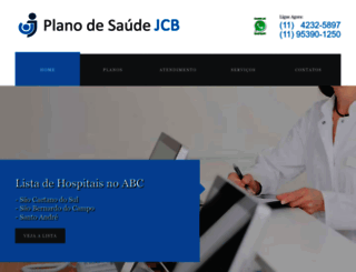 planodesaudejcb.com.br screenshot