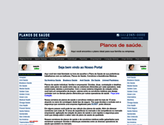 planosaudeseguros.com.br screenshot