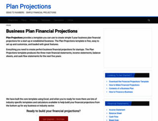 planprojections.com screenshot