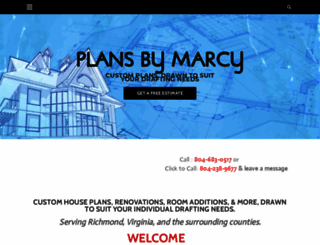 plansbymarcy.com screenshot