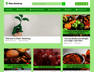plant-based.org screenshot