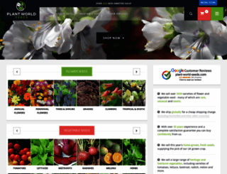 plant-world-seeds.com screenshot