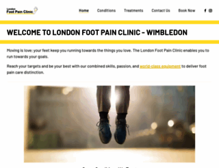 plantarfasciitistreatmentlondon.co.uk screenshot