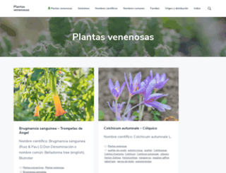 plantas-venenosas.org screenshot