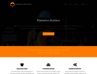 plantationbuilders.com screenshot