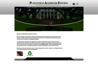 plantationfence.com screenshot