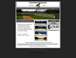 plantationservicesinc.com screenshot