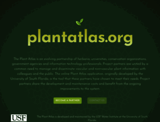 plantatlas.usf.edu screenshot