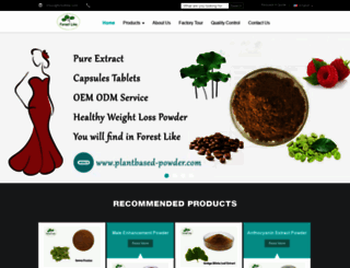 plantbased-powder.com screenshot
