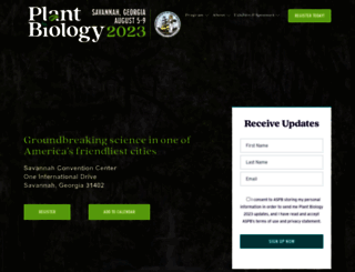 plantbiology.aspb.org screenshot