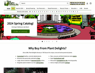 plantdelights.com screenshot