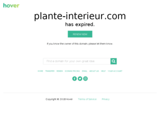 plante-interieur.com screenshot