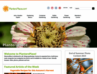 plantersplace.com screenshot