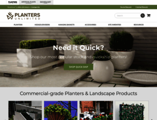 plantersunlimited.com screenshot