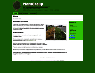 plantgroup.co.nz screenshot