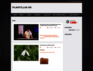 plantillasds.com screenshot