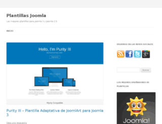 plantillasjoomla.org screenshot