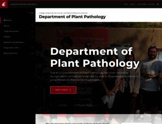 plantpath.wsu.edu screenshot