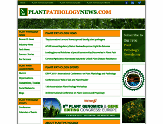 plantpathologynews.com screenshot