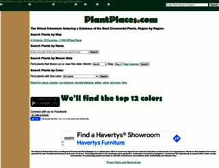 plantplaces.com screenshot