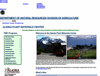 plants.alaska.gov screenshot