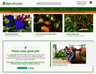plants4presents.com screenshot