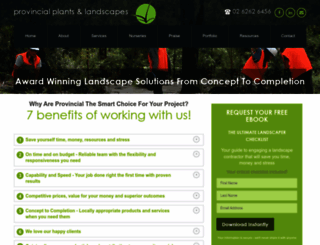 plantsandlandscapes.com.au screenshot