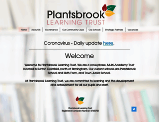 plantsbrooklearningtrust.org.uk screenshot