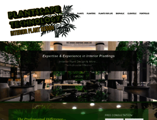 plantscapetechnology.com screenshot