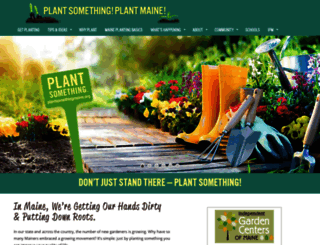 plantsomethingmaine.org screenshot