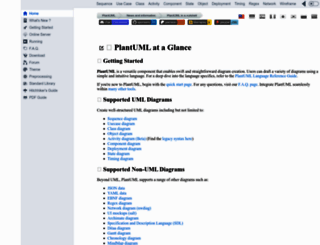 plantuml.com screenshot