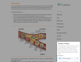 plaqomics.com screenshot