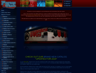 plaquesandsuch.com screenshot