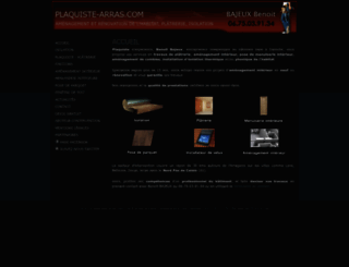 plaquiste-arras.com screenshot