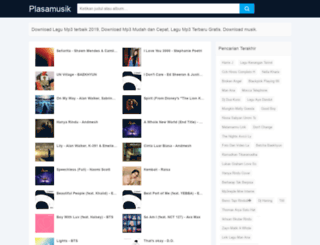 plasamusik.com screenshot