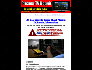 plasma-television-repair.com screenshot