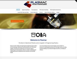 plasmac.com.au screenshot