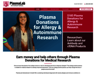 plasmalab.com screenshot