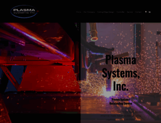 plasmasystemsinc.com screenshot