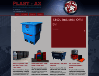 plast-ax.co.nz screenshot
