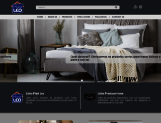 plast-leo.com.br screenshot
