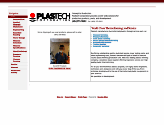 plastech.com screenshot