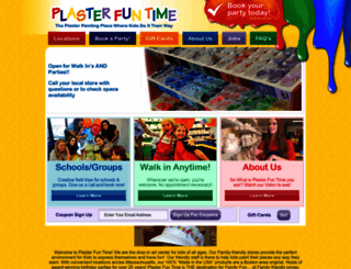 plasterfuntime.com screenshot