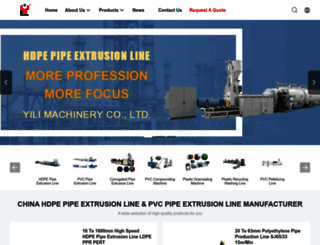 plastic-extrusion-lines.com screenshot