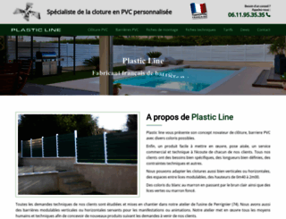 plastic-line-sarl.com screenshot