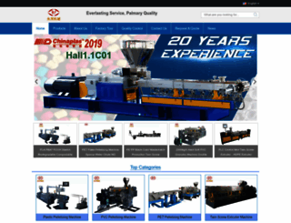 plastic-pelletizingmachine.com screenshot