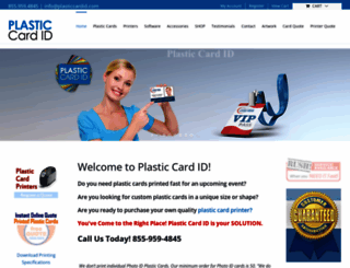 plasticcardid.com screenshot