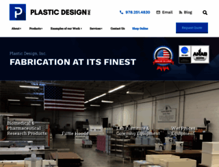 plasticdesigninc.com screenshot